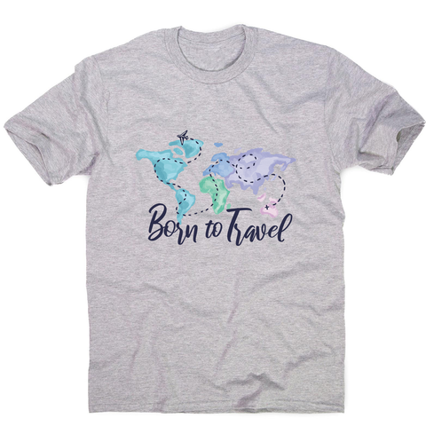 Born to travel men's t-shirt - Graphic Gear