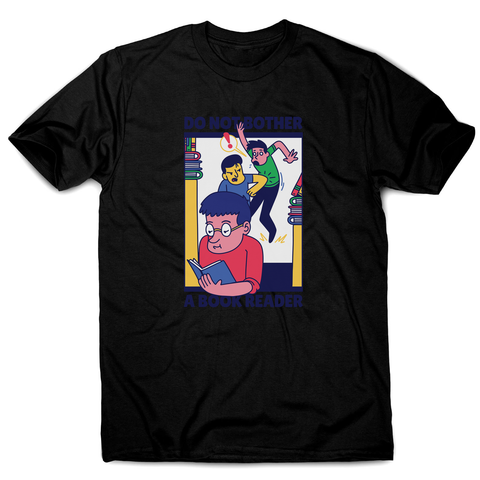 Book reader men's t-shirt - Graphic Gear