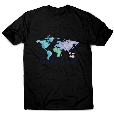Born to travel men's t-shirt - Graphic Gear