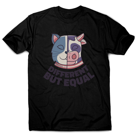 Different but equal men's t-shirt - Graphic Gear