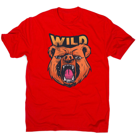 Wild bear men's t-shirt - Graphic Gear
