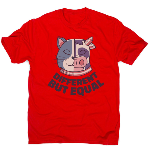 Different but equal men's t-shirt - Graphic Gear