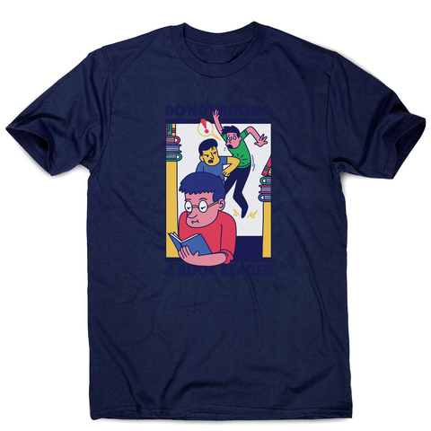 Book reader men's t-shirt - Graphic Gear