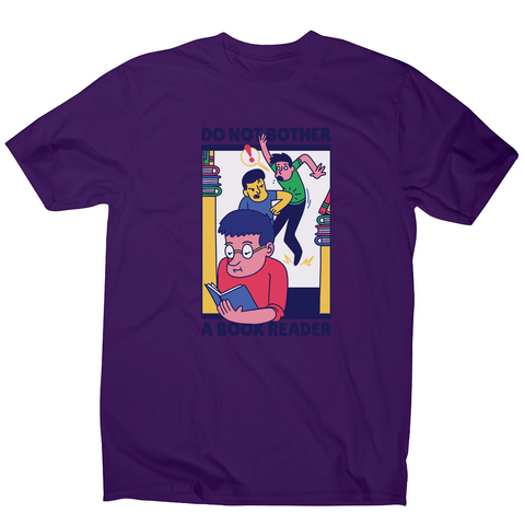 Book reader men's t-shirt - Graphic Gear