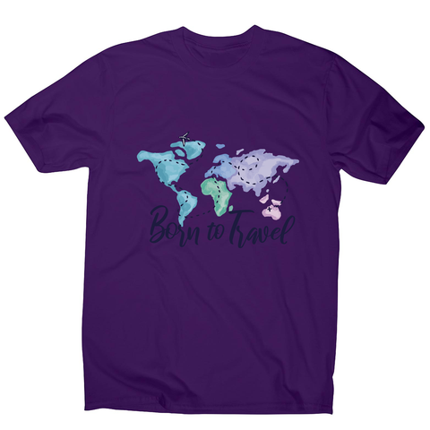 Born to travel men's t-shirt - Graphic Gear