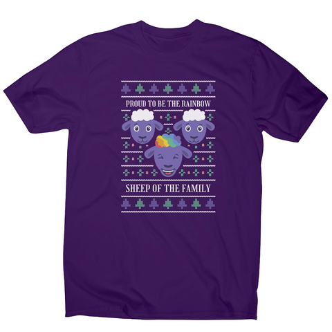 Rainbow sheep men's t-shirt - Graphic Gear