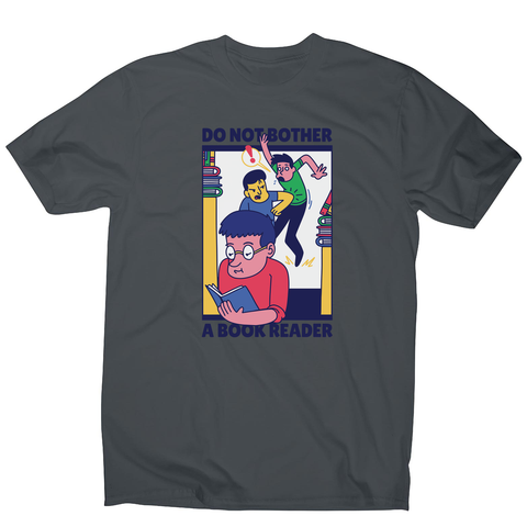 Book reader men's t-shirt - Graphic Gear