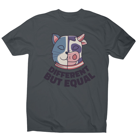 Different but equal men's t-shirt - Graphic Gear