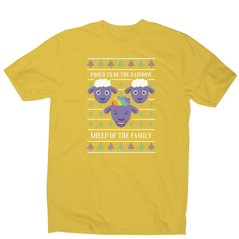 Rainbow sheep men's t-shirt - Graphic Gear