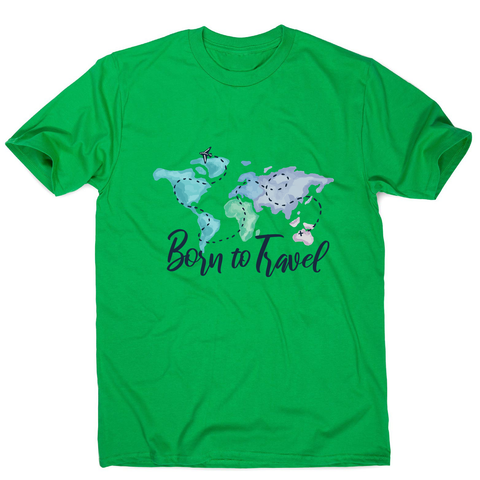 Born to travel men's t-shirt - Graphic Gear