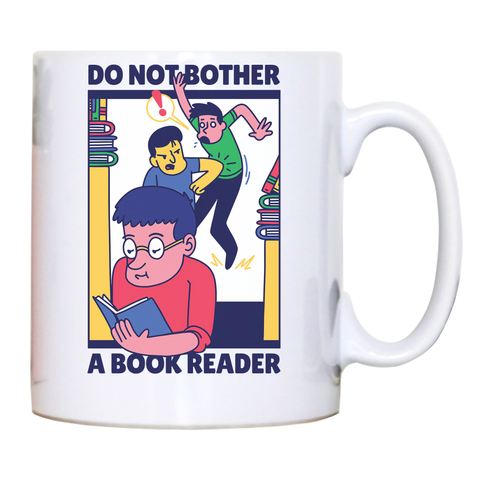 Book reader mug coffee tea cup - Graphic Gear