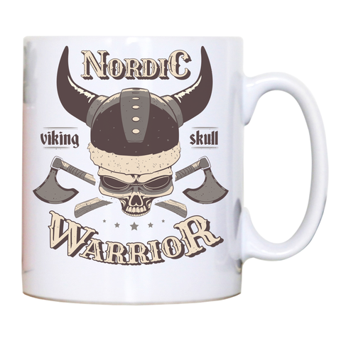 Skull viking mug coffee tea cup - Graphic Gear