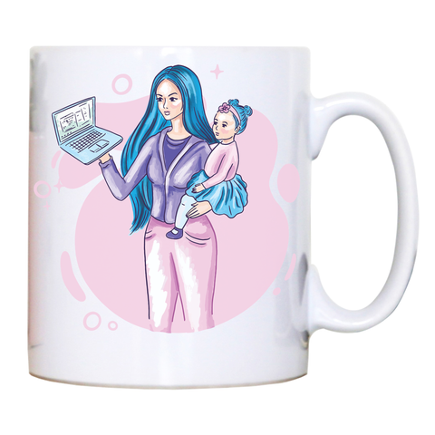 Working mom mug coffee tea cup - Graphic Gear