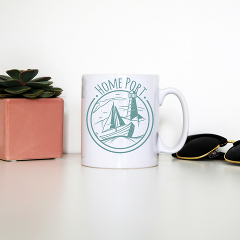 Home port mug coffee tea cup - Graphic Gear