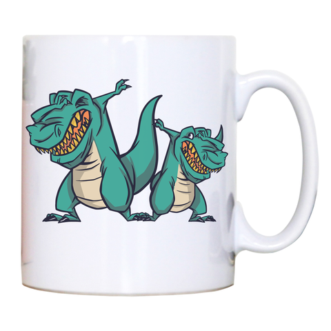 Dabbing dinosaurs mug coffee tea cup - Graphic Gear