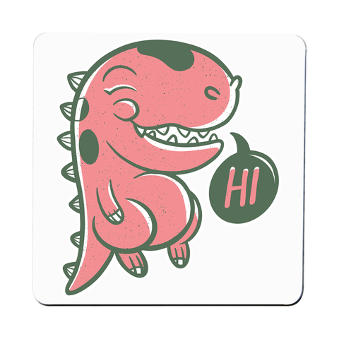 Cute dinosaur coaster drink mat - Graphic Gear