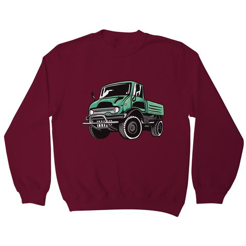 Green unimog sweatshirt - Graphic Gear