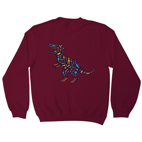Candy trex sweatshirt - Graphic Gear