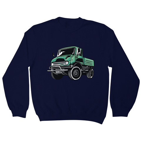 Green unimog sweatshirt - Graphic Gear