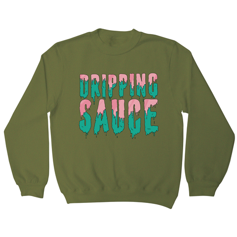Dripping sauce sweatshirt - Graphic Gear