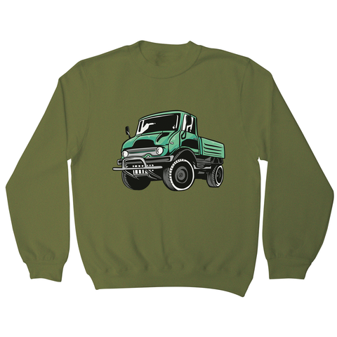 Green unimog sweatshirt - Graphic Gear