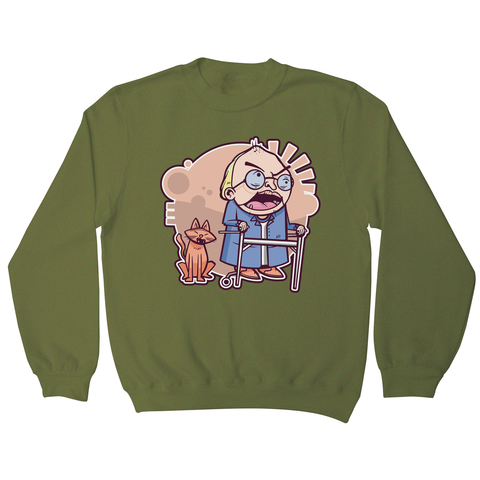 Grumpy grandpa sweatshirt - Graphic Gear