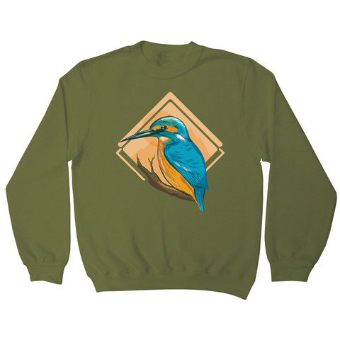 Kingfisher bird sweatshirt - Graphic Gear