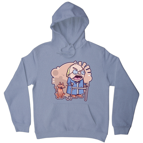 Grumpy grandpa hoodie - Graphic Gear