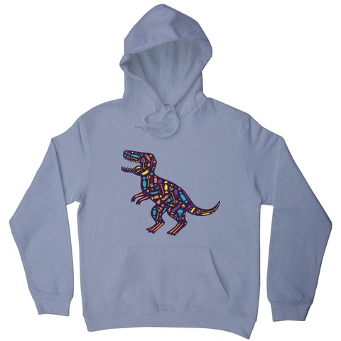 Candy trex hoodie - Graphic Gear