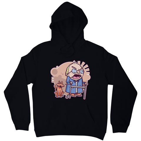 Grumpy grandpa hoodie - Graphic Gear