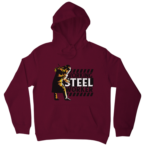 Working steel worker hoodie - Graphic Gear