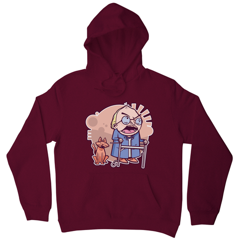 Grumpy grandpa hoodie - Graphic Gear