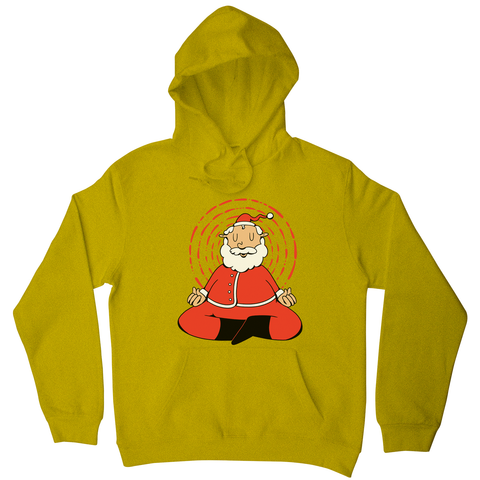 Meditating santa claus hoodie - Graphic Gear