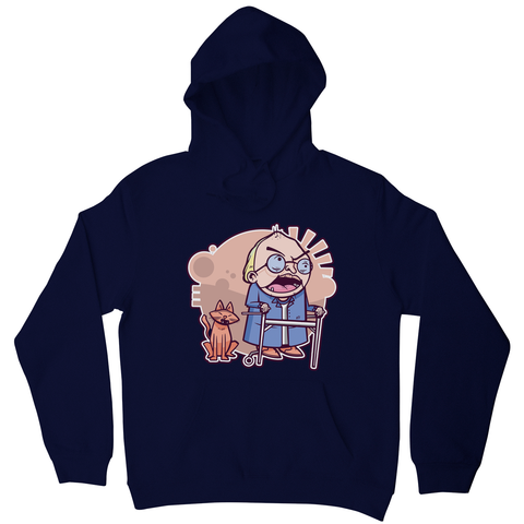 Grumpy grandpa hoodie - Graphic Gear