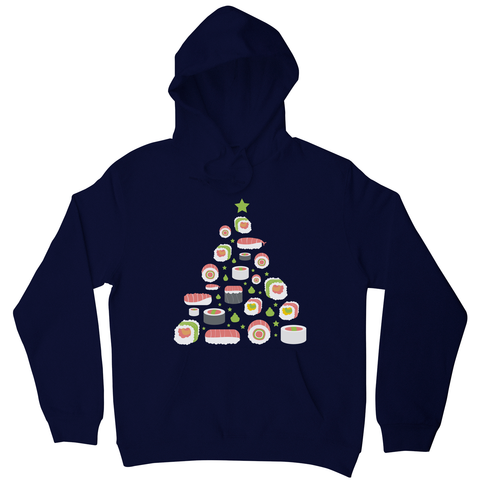 Sushi christmas tree hoodie - Graphic Gear