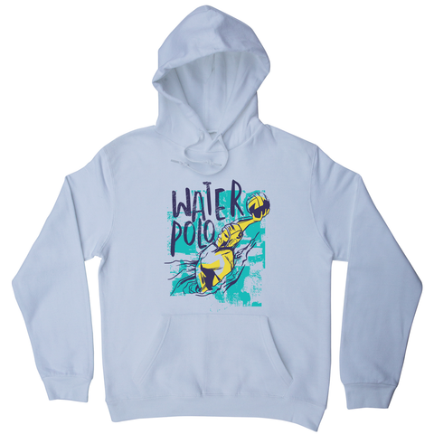 Grunge waterpolo player hoodie - Graphic Gear