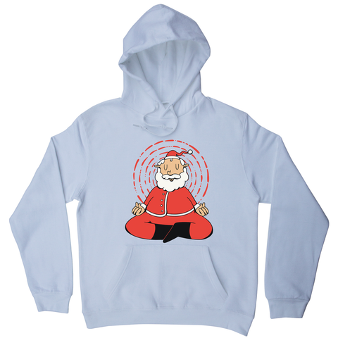 Meditating santa claus hoodie - Graphic Gear