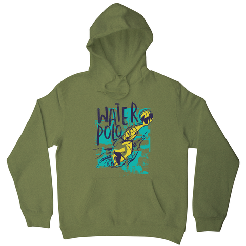 Grunge waterpolo player hoodie - Graphic Gear