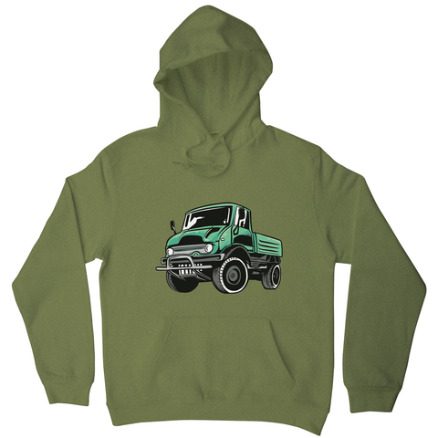 Green unimog hoodie - Graphic Gear