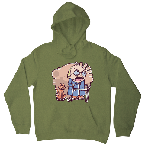 Grumpy grandpa hoodie - Graphic Gear