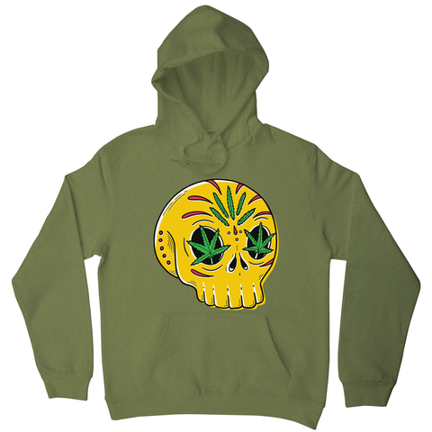 Skull weed hoodie - Graphic Gear