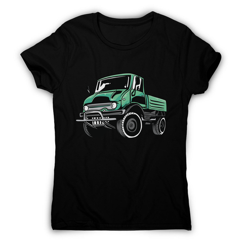Green unimog women's t-shirt - Graphic Gear