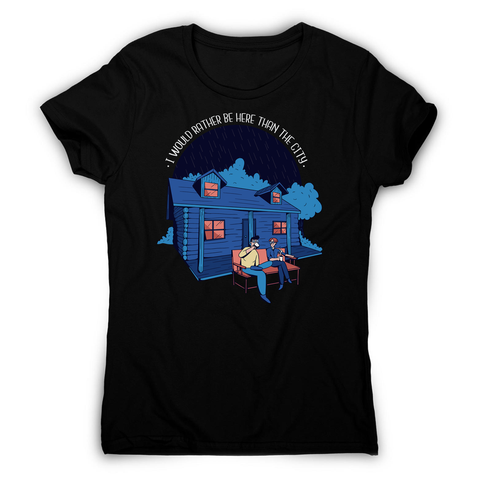 Cabin quote women's t-shirt - Graphic Gear