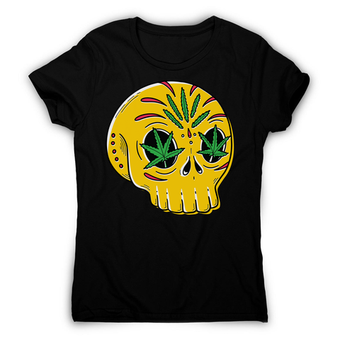 Skull weed women's t-shirt - Graphic Gear
