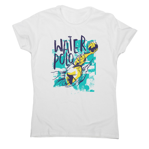 Grunge waterpolo player women's t-shirt - Graphic Gear