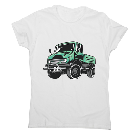 Green unimog women's t-shirt - Graphic Gear