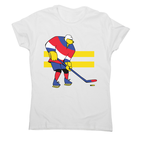 Ice hockey bear women's t-shirt - Graphic Gear