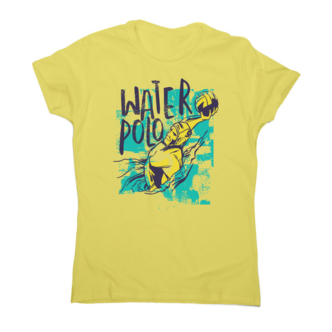 Grunge waterpolo player women's t-shirt - Graphic Gear