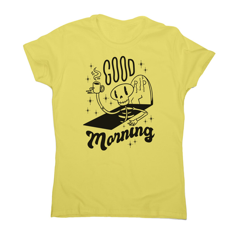 Good morning women's t-shirt - Graphic Gear