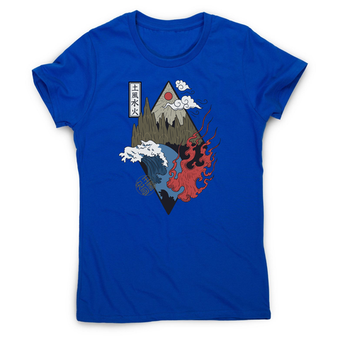 Four elements women's t-shirt - Graphic Gear